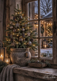 Tuinposter | Kerstraam