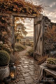 Tuinposter | Herfstland