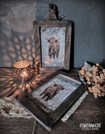 Houten Fotoplank - Lijst | Schotse Hooglander