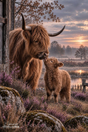 Tuinposter | Moederliefde