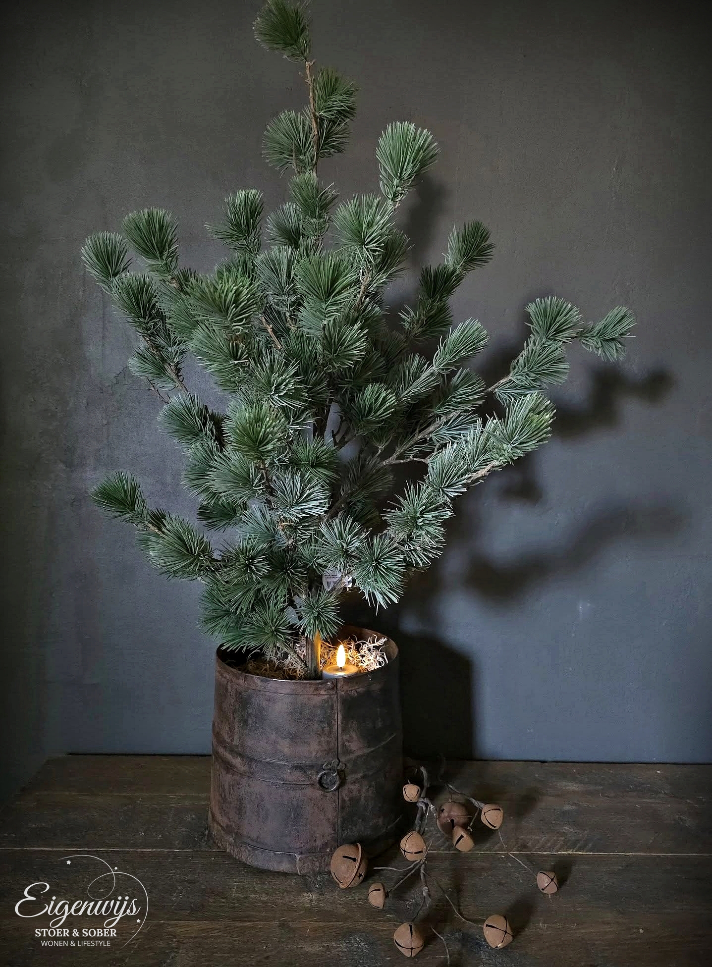 Larix Kunst Boom Real Touch | 80 cm
