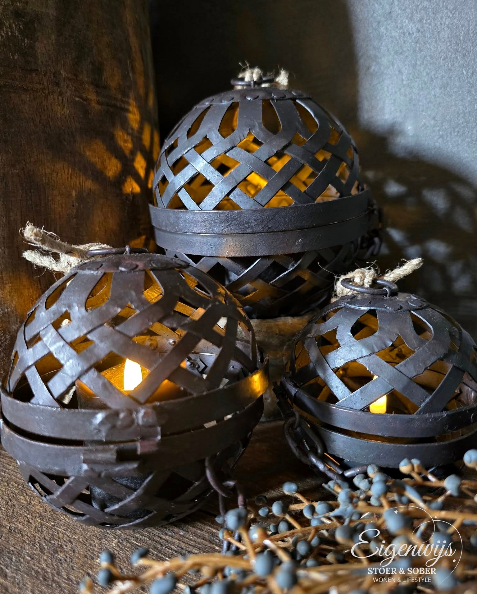 Set Deco Ballen 3 stuks | Waxine
