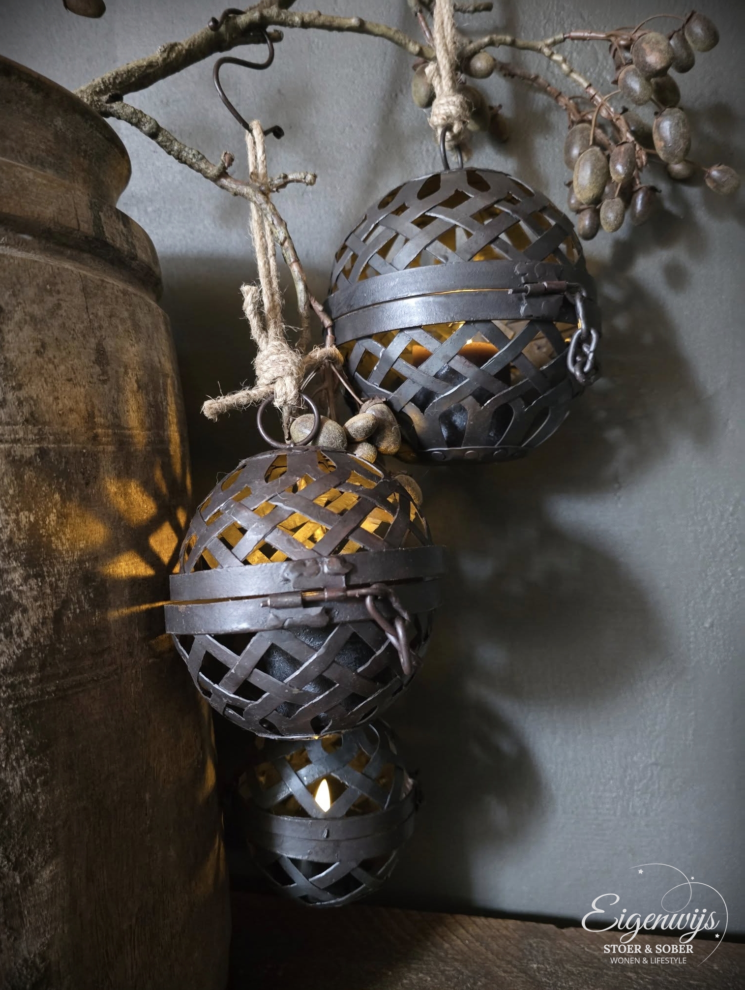 Set Deco Ballen 3 stuks | Waxine