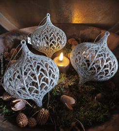 Kerstbal 'UI" | Glitter