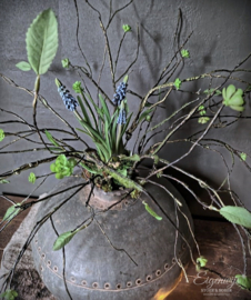 Flexibele Kunsttak Twijg met Blad | Groen 79 cm