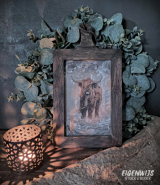Houten Fotoplank - Lijst | Schotse Hooglander