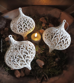Kerstbal 'UI" | Glitter