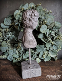 Ornament Man / Vrouw | Grijs Beton