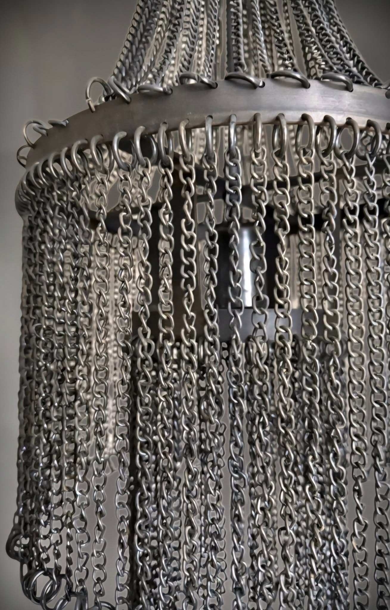 Hanglamp Metalen Ketting  Ø 30 cm