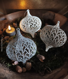 Kerstbal 'UI" | Glitter