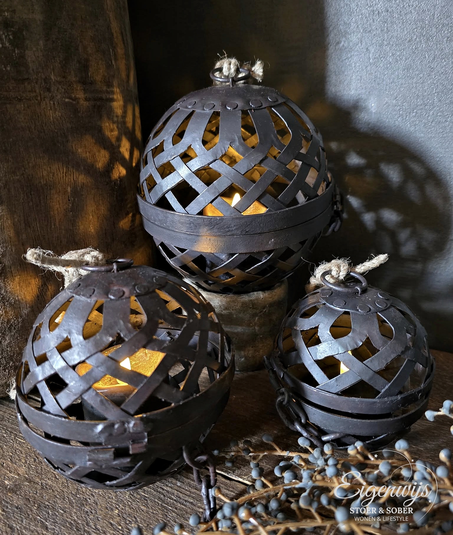 Set Deco Ballen 3 stuks | Waxine