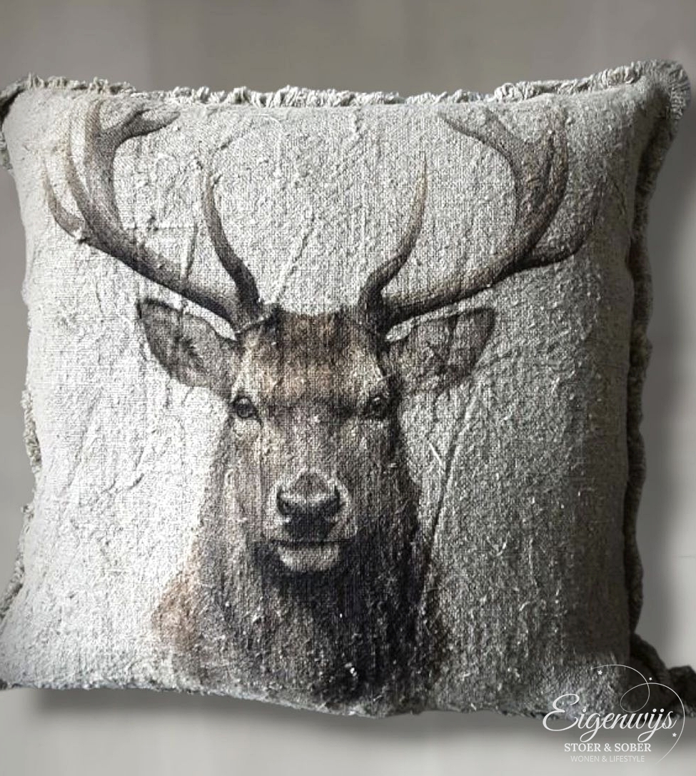 Shabby Kussen Hert | 50x50 cm