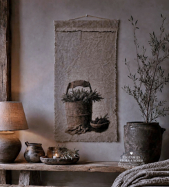 Wanddoek De Houten Emmer | 45x95 cm