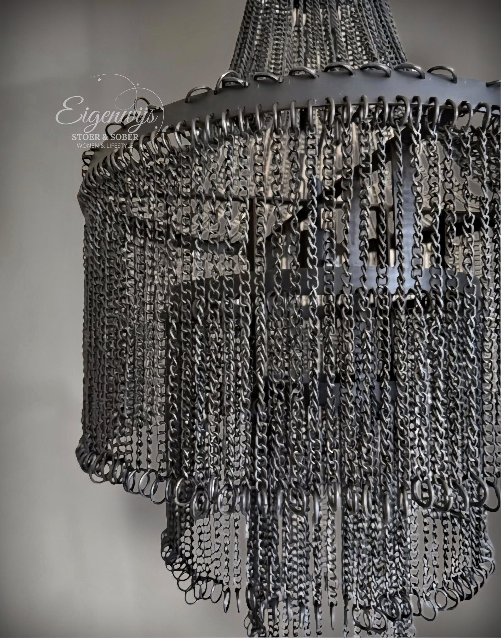 Hanglamp Metalen Ketting Ø 45 cm