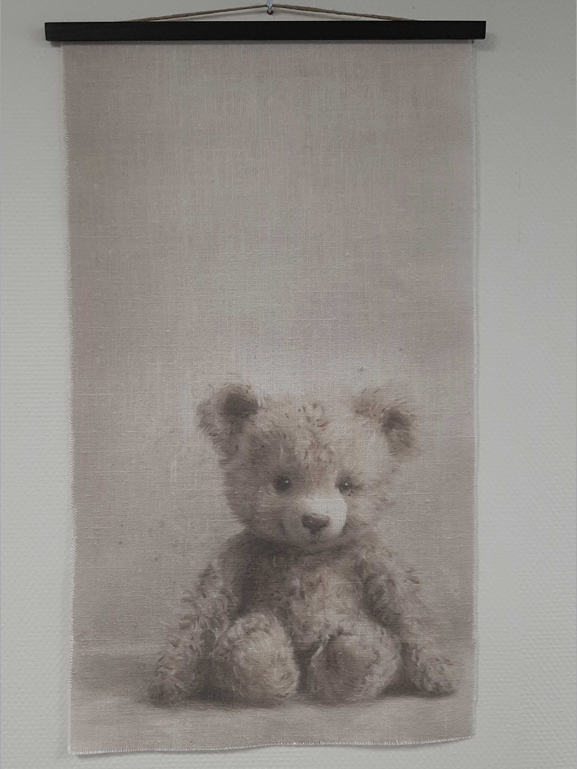 Baby Linnen Wandhanger Beertje
