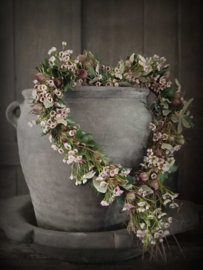 Tuinposter Bloemenhart | Houten Lat
