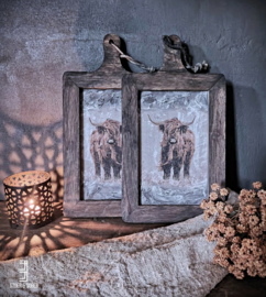 Houten Fotoplank - Lijst | Schotse Hooglander