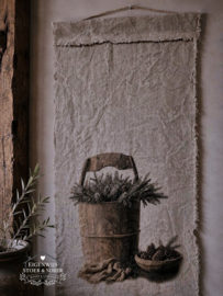 Wanddoek De Houten Emmer | 45x95 cm