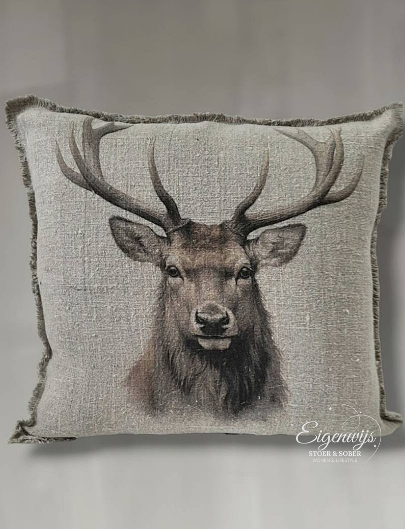 Shabby Kussen Hert | 50x50 cm