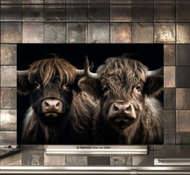 Spatscherm | Hooglanders