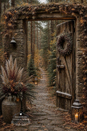Tuinposter – Herfst Poort