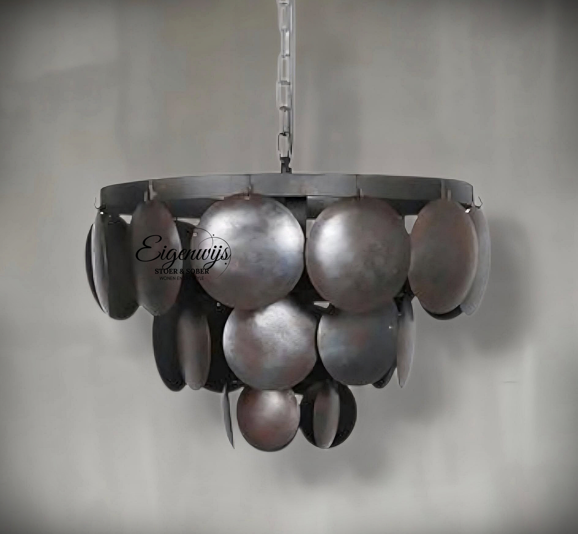 Hanglamp Metalen ronde Schijven | Ø 40 cm