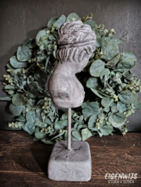 Ornament Man / Vrouw | Grijs Beton