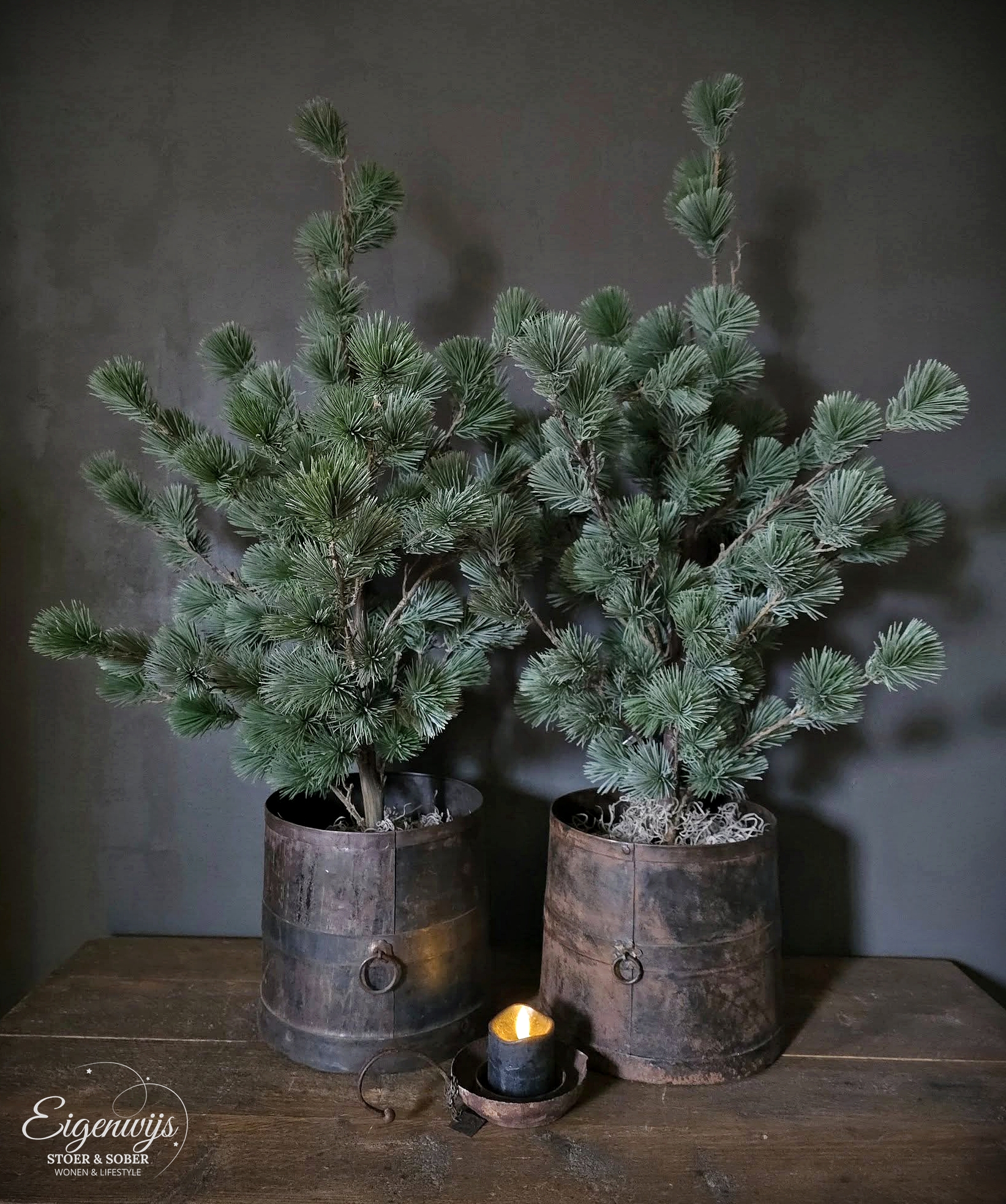 Larix Kunst Boom Real Touch | 80 cm
