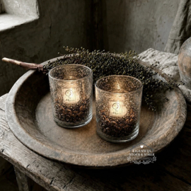 Windlicht Stone by Mooss | 2 maten