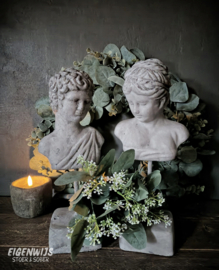 Ornament Man / Vrouw | Grijs Beton