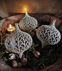 Kerstbal 'UI" | Glitter