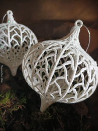 Kerstbal 'UI" | Glitter