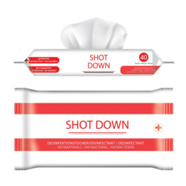 Shotdown desinfectiedoekjes