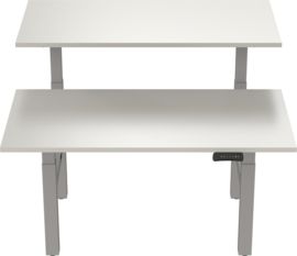 Elektrisch verstelbaar zit-sta bench frame/bureau (4-motorig)