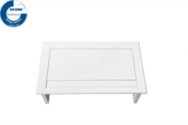 Power Desk In - 2x 230V + 2x USB Charger + 1x Keystone - Wit