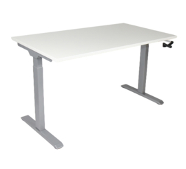 Slinger verstelbaar zit-sta frame/bureau grijs