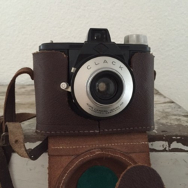 Vintage camera AGFA Clack (met hoes)