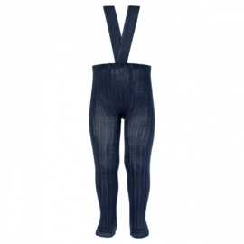 Cóndor Maillot Basic Rib Met Bretels 2416/1 Navy (480)