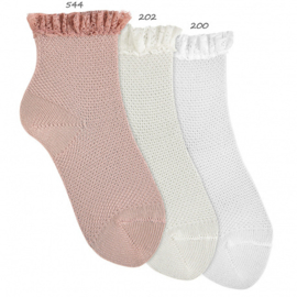 Cóndor Socks Kant Smal 2498/4 Old Rose (544)