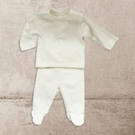 Babidu babypakje 2-dlg newborn 5112 Créme