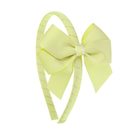 Siena Diadeem Ribbon Strik 6779 Lemon Yellow (631)