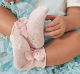 Cóndor Socks Ribbon Strik 2595/4 Roze (500)