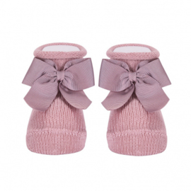 Cóndor Socks Ribbon Strik 2595/4 Pale Pink (526)