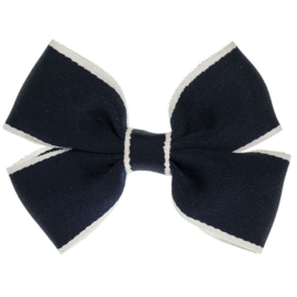 Siena Strik 10x7.5cm Wit Afgebiesd 6242 Navy/Donkerblauw (480)
