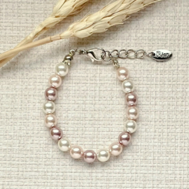 Rian Jewels Parelsieraden 3 Kleuren AK226 Pale Pink (526)