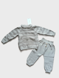 Mac Ilusion Mini Mooi stoer babypakjevan organic cotton V627 Cocoa gestreept