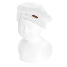 Cóndor Baby/Kinder Baret 50.100.010 Wit (200) XXS-L