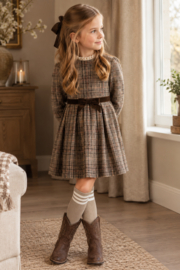 Cóndor Kniekous Rib Stripe 2636/2 Quinoa/Zandkleur/Beige (310)