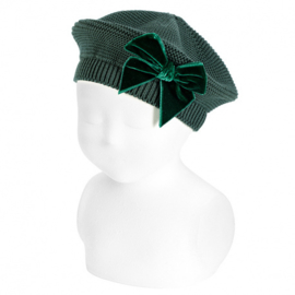 Cóndor Baret Velvet Strik 50.104.010 Pine Green (795)