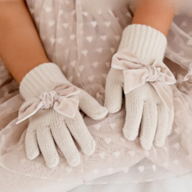 Cóndor Handschoentjes Velvet Strik 50.667.011 Linen/Beige (304)